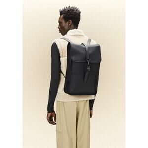 RAINS Backpack Mini - Waterproof for Men and Women - Mini, Black